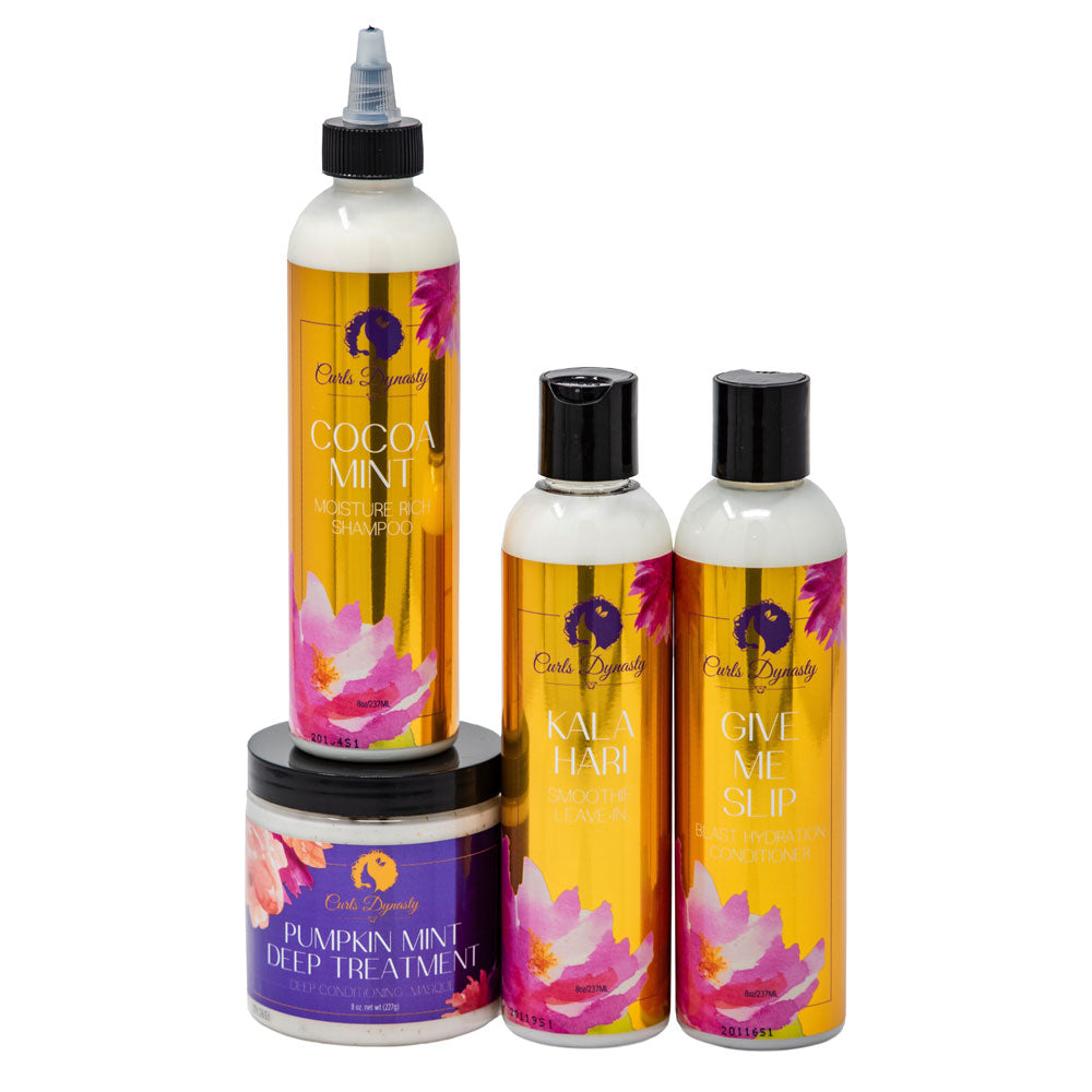 Curl Dynasty Hair Care 4pcs newest